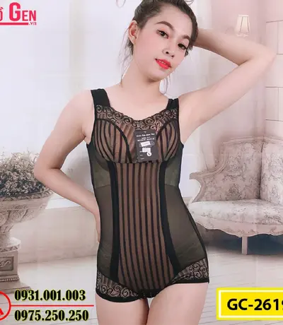 Bộ Đồ Lót Gen Nịt Bụng Định Hình Vòng Bụng (Cod: GC-2619)
