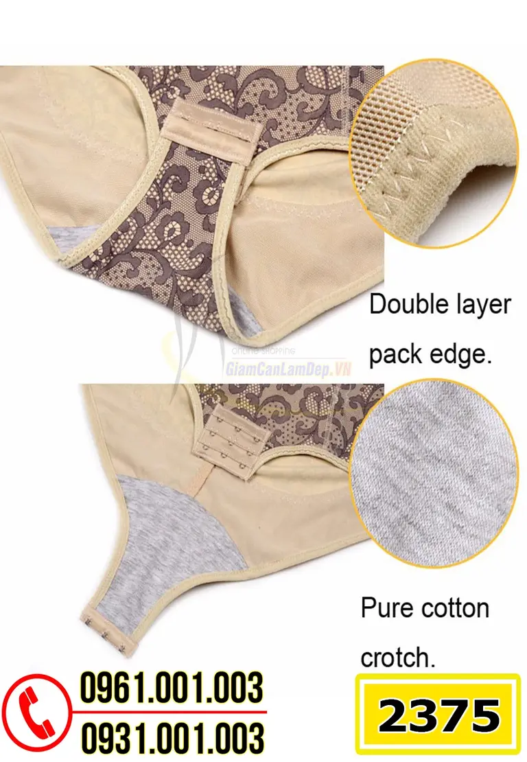 Quần Áo Gen Định Hình - Đồ Lót Định Hình Liền Thân Thu Nhỏ Bụng