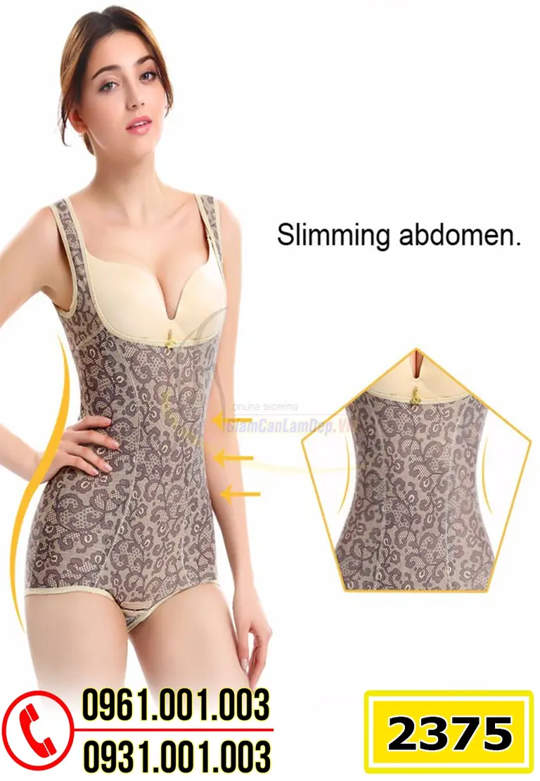 Quần Áo Gen Định Hình - Đồ Lót Định Hình Liền Thân Thu Nhỏ Bụng