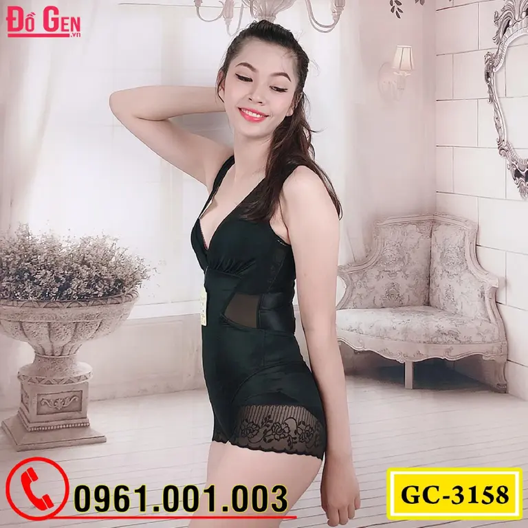 Đồ Lót Định Hình - Quần Áo Gen Định Hình Bikini Liền Thân Cao Cấp (Cod: GC-3158)