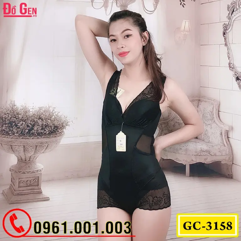 Đồ Lót Định Hình - Quần Áo Gen Định Hình Bikini Liền Thân Cao Cấp (Cod: GC-3158)
