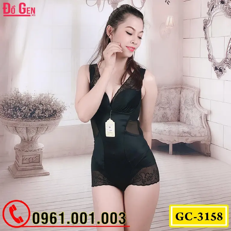Đồ Lót Định Hình - Quần Áo Gen Định Hình Bikini Liền Thân Cao Cấp (Cod: GC-3158)