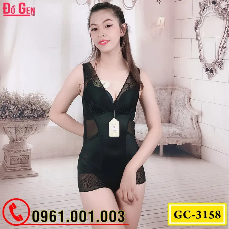 Đồ Lót Định Hình - Quần Áo Gen Định Hình Bikini Liền Thân Cao Cấp (Cod: GC-3158)