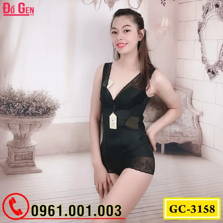 Đồ Lót Định Hình - Quần Áo Gen Định Hình Bikini Liền Thân Cao Cấp (Cod: GC-3158)