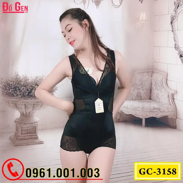 Đồ Lót Định Hình - Quần Áo Gen Định Hình Bikini Liền Thân Cao Cấp (Cod: GC-3158)