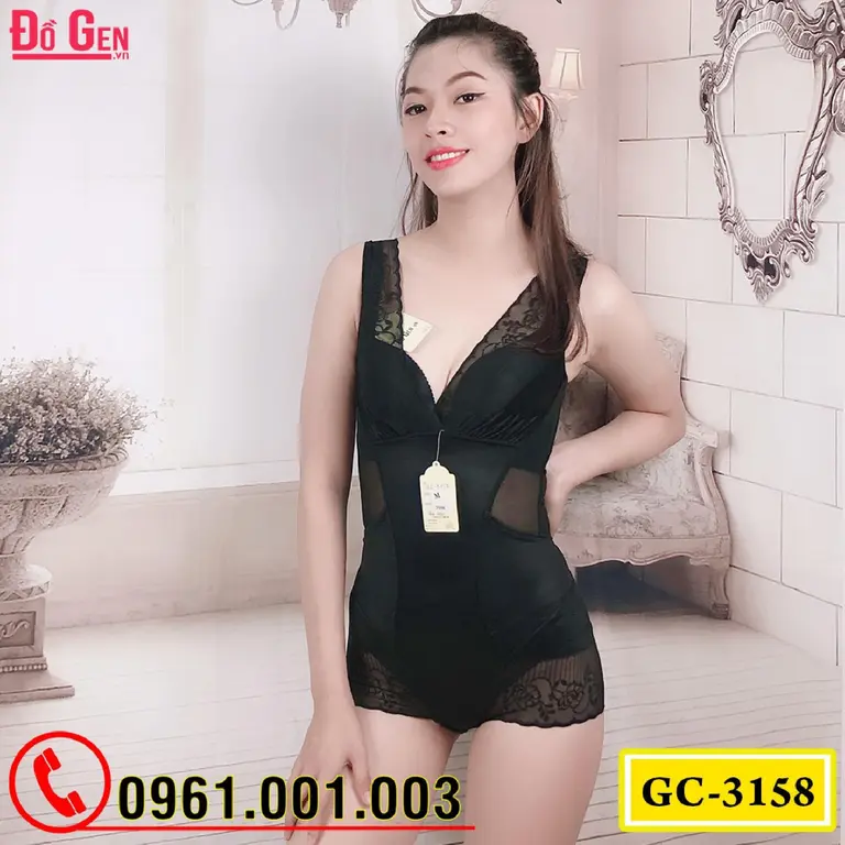Đồ Lót Định Hình - Quần Áo Gen Định Hình Bikini Liền Thân Cao Cấp (Cod: GC-3158)