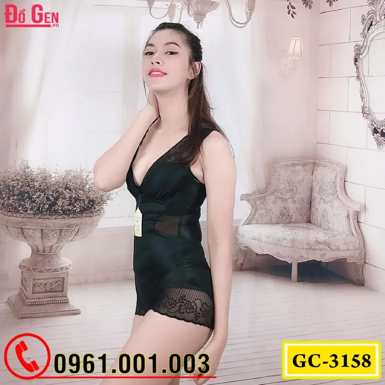 Đồ Lót Định Hình - Quần Áo Gen Định Hình Bikini Liền Thân Cao Cấp (Cod: GC-3158)
