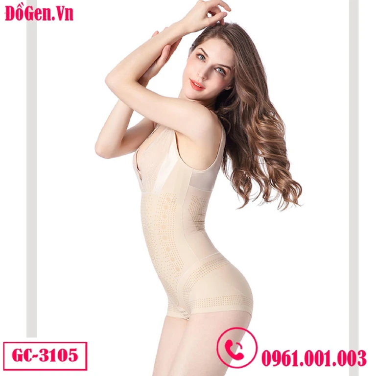 Đồ Lót Gen Nịt Bụng Toàn Thân GC-3105 - Áo Gen Nịt Bụng Toàn Thân