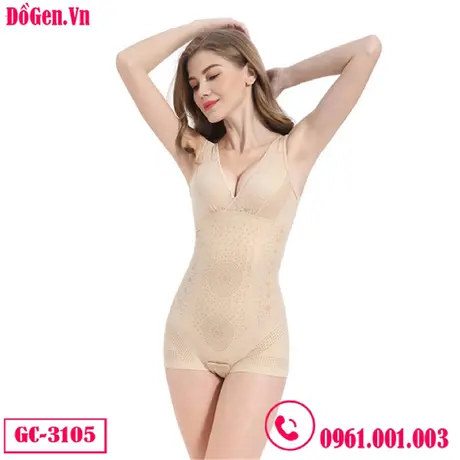 Đồ Lót Gen Nịt Bụng Toàn Thân GC-3105 - Áo Gen Nịt Bụng Toàn Thân