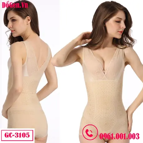 Đồ Lót Gen Nịt Bụng Toàn Thân GC-3105 - Áo Gen Nịt Bụng Toàn Thân