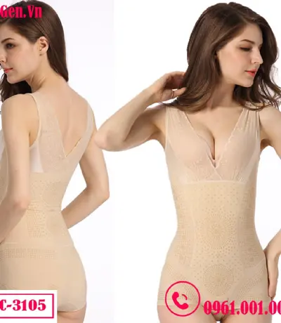 Đồ Lót Gen Nịt Bụng Toàn Thân GC-3105 - Áo Gen Nịt Bụng Toàn Thân