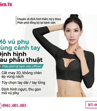 Áo gen nịt bắp tay cao cấp chất liệu vải y tế co giãn 4 chiều siêu thoáng mát.