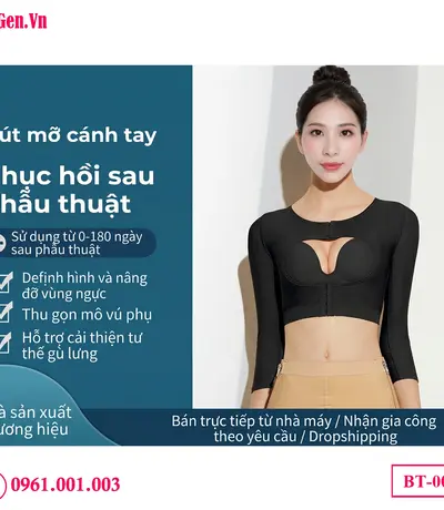 Gen nịt bắp tay size lớn thiết kế chuẩn form cho người có bắp tay thô to bẩm sinh.