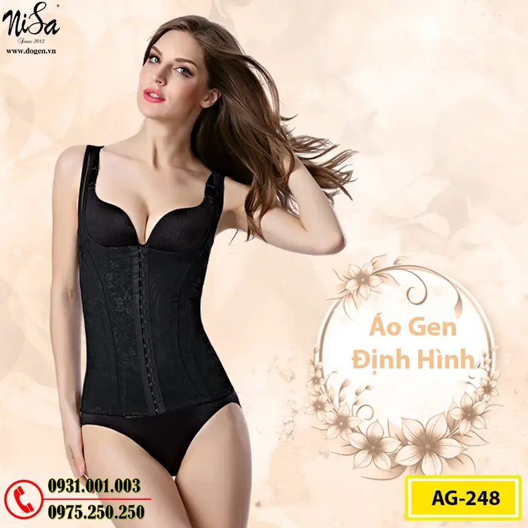 Áo Lót Gen Định Hình Cao Cấp Thu Gọn Vòng Eo (Cod: AG-248)