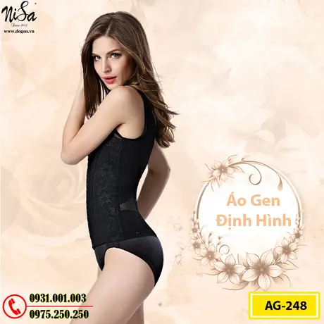 Áo Lót Gen Định Hình Cao Cấp Thu Gọn Vòng Eo (Cod: AG-248)
