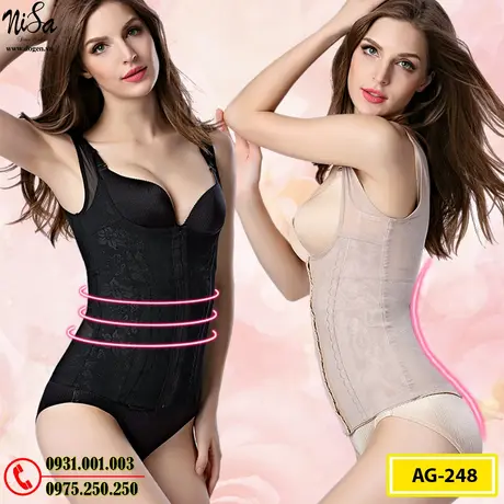 Áo Lót Gen Định Hình Cao Cấp Thu Gọn Vòng Eo (Cod: AG-248)