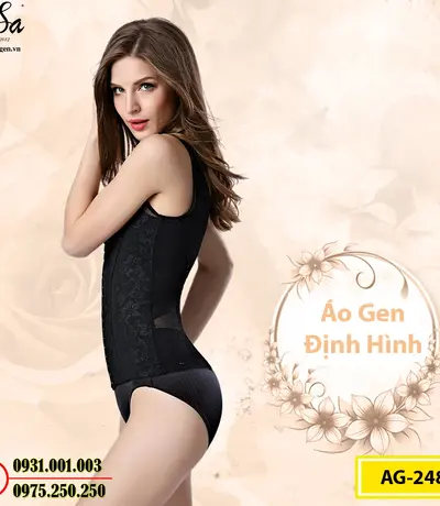 Áo Lót Gen Định Hình Cao Cấp Thu Gọn Vòng Eo (Cod: AG-248)