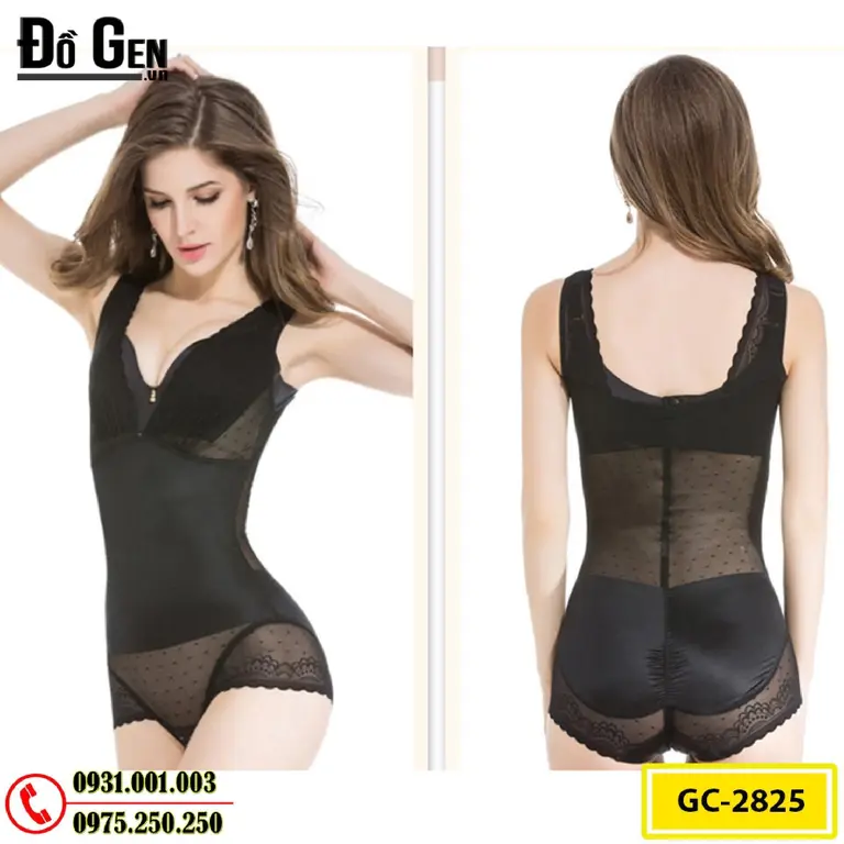 Bộ Đồ Lót Định Hình - Đồ Gen Định Hình Thon Bụng Giữ Dáng (Cod: GC-2825)