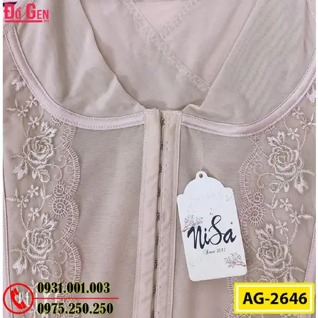 Áo Gen Định Hình - Gen Nịt Bụng Thu Gọn Vòng Eo (Cod: AG-2646)