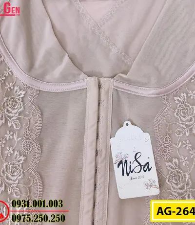 Áo Gen Định Hình - Gen Nịt Bụng Thu Gọn Vòng Eo (Cod: AG-2646)