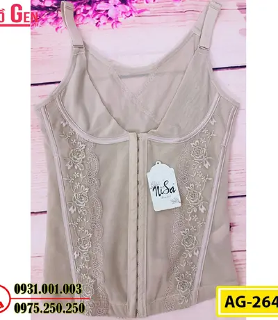 Áo Gen Định Hình - Gen Nịt Bụng Thu Gọn Vòng Eo (Cod: AG-2646)