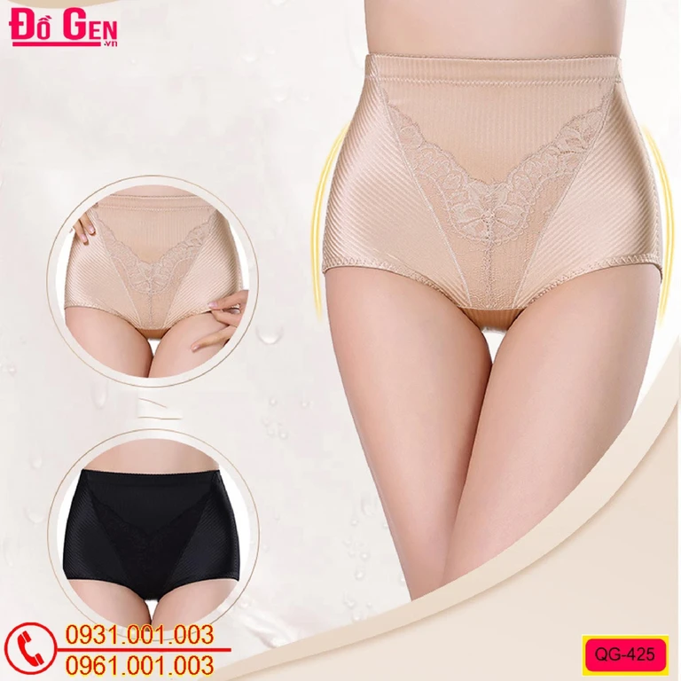 Quần Gen Nịt Bụng Dưới Cao Cấp Cho Phụ Nữ Sau Sinh QG-425