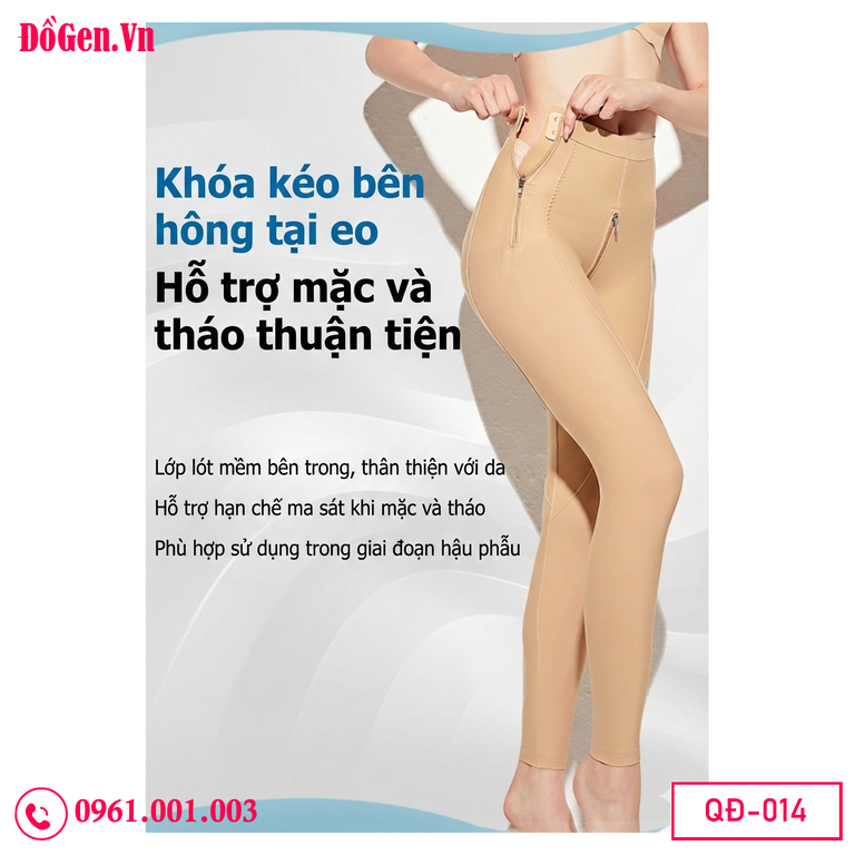 Quần gen ép mỡ bụng đùi giúp form đẹp tự nhiên