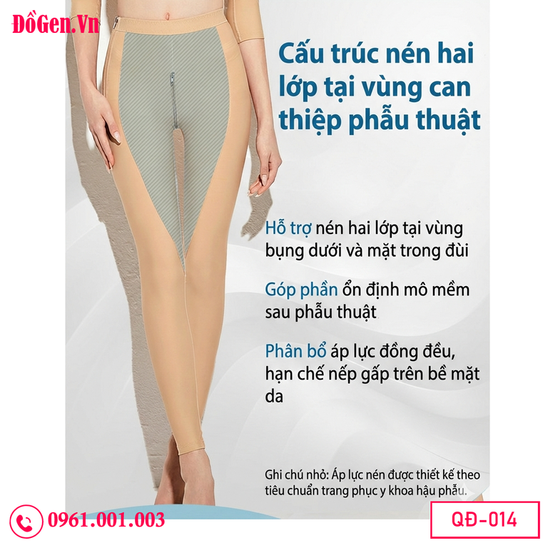 Quần gen hỗ trợ hồi phục nhanh sau hút mỡ