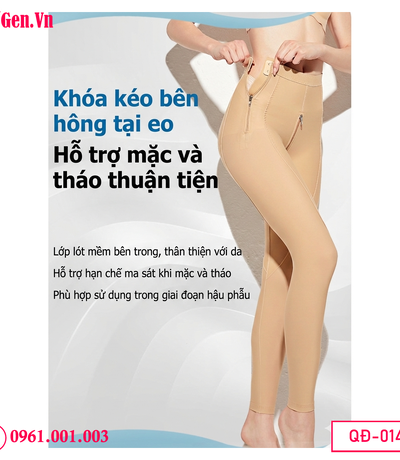 Quần gen ép mỡ bụng đùi giúp form đẹp tự nhiên