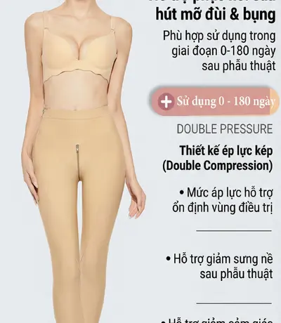 Quần gen dài định hình body sau hút mỡ cao cấp