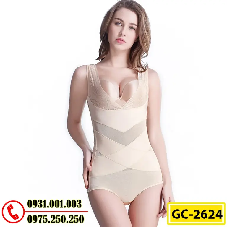 Bộ Đồ Gen Định Hình - Đồ Lót Định Hình Dành Cho Người Thừa Cân, Béo Phì (Cod: GC-2624)