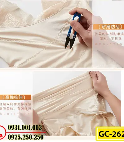 Bộ Đồ Gen Định Hình - Đồ Lót Định Hình Dành Cho Người Thừa Cân, Béo Phì (Cod: GC-2624)