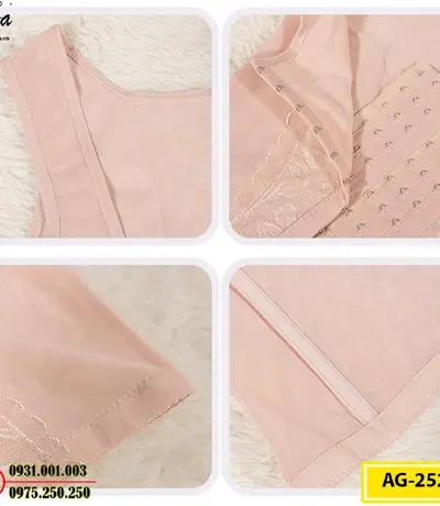 Áo Gen Định Hình - Áo Lót Định Hình Nịt Bụng Thu Gọn Vòng Eo (Cod: AG-252)