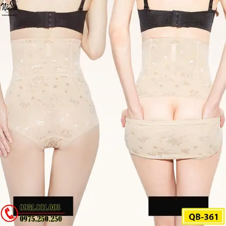 Quần Lót Gen Định Hình Chống Cuộn Cao Cấp Hỗ Trợ Thon Eo (Cod: QB-361)