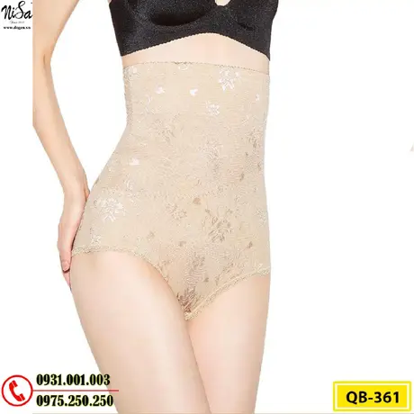 Quần Lót Gen Định Hình Chống Cuộn Cao Cấp Hỗ Trợ Thon Eo (Cod: QB-361)