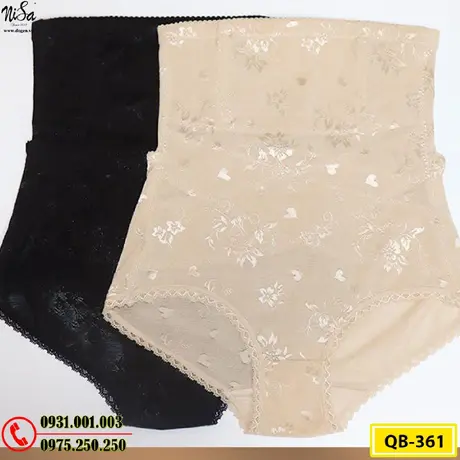 Quần Lót Gen Định Hình Chống Cuộn Cao Cấp Hỗ Trợ Thon Eo (Cod: QB-361)
