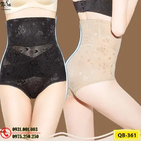 Quần Lót Gen Định Hình Chống Cuộn Cao Cấp Hỗ Trợ Thon Eo (Cod: QB-361)