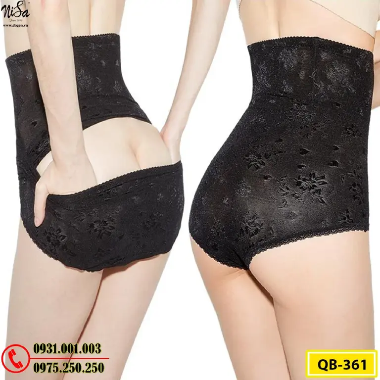 Quần Lót Gen Định Hình Chống Cuộn Cao Cấp Hỗ Trợ Thon Eo (Cod: QB-361)