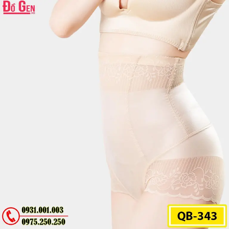Quần Lót Định Hình - Quần Gen Định Hình Thu Gọn Vòng Eo (Cod: QB-343)