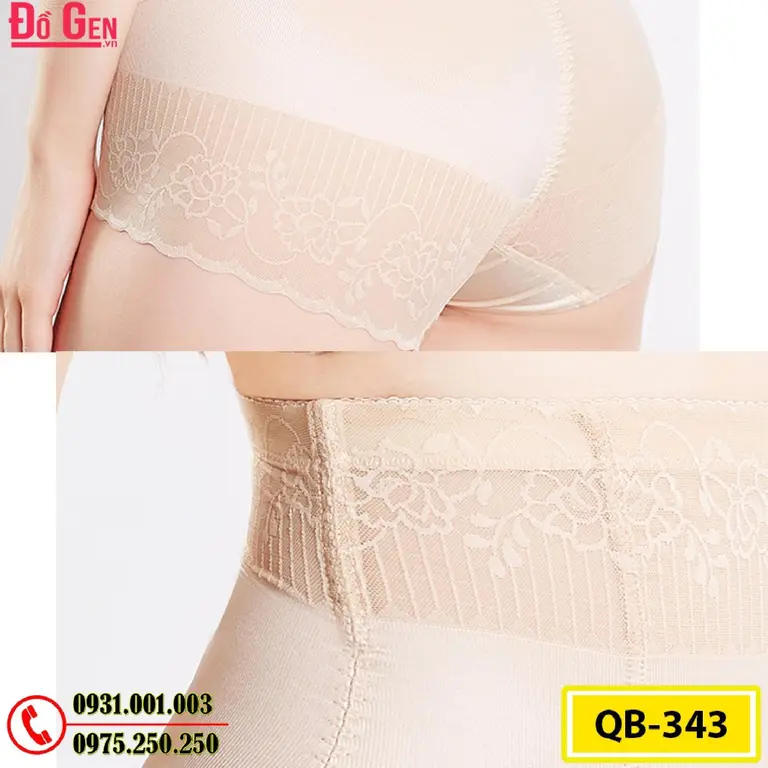 Quần Lót Định Hình - Quần Gen Định Hình Thu Gọn Vòng Eo (Cod: QB-343)