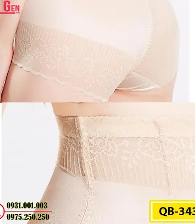 Quần Lót Định Hình - Quần Gen Định Hình Thu Gọn Vòng Eo (Cod: QB-343)