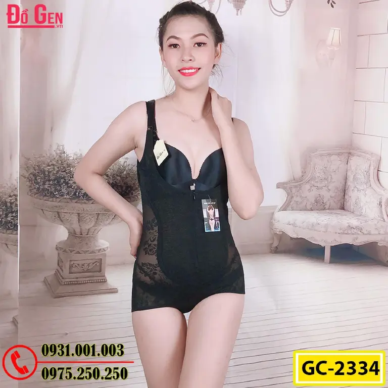 Đồ Lót Gen Định Hình Liền Thân Cao Cấp Thu Nhỏ Eo (Cod: GC-2334)