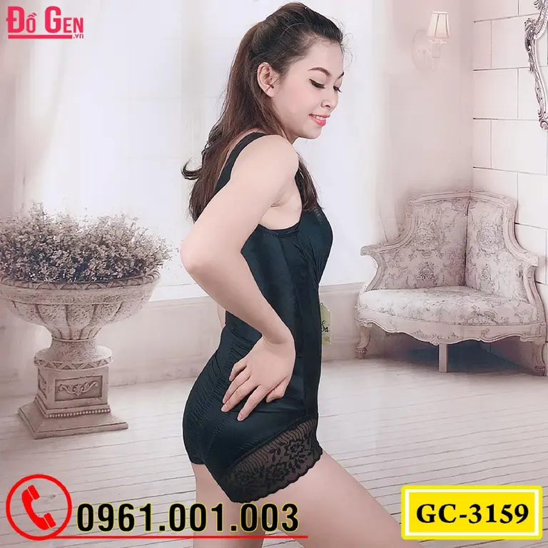 Đồ Lót Gen Định Hình - Gen Nịt Bụng Khoe Đường Cong Thon Gọn (Cod: GC-3159)