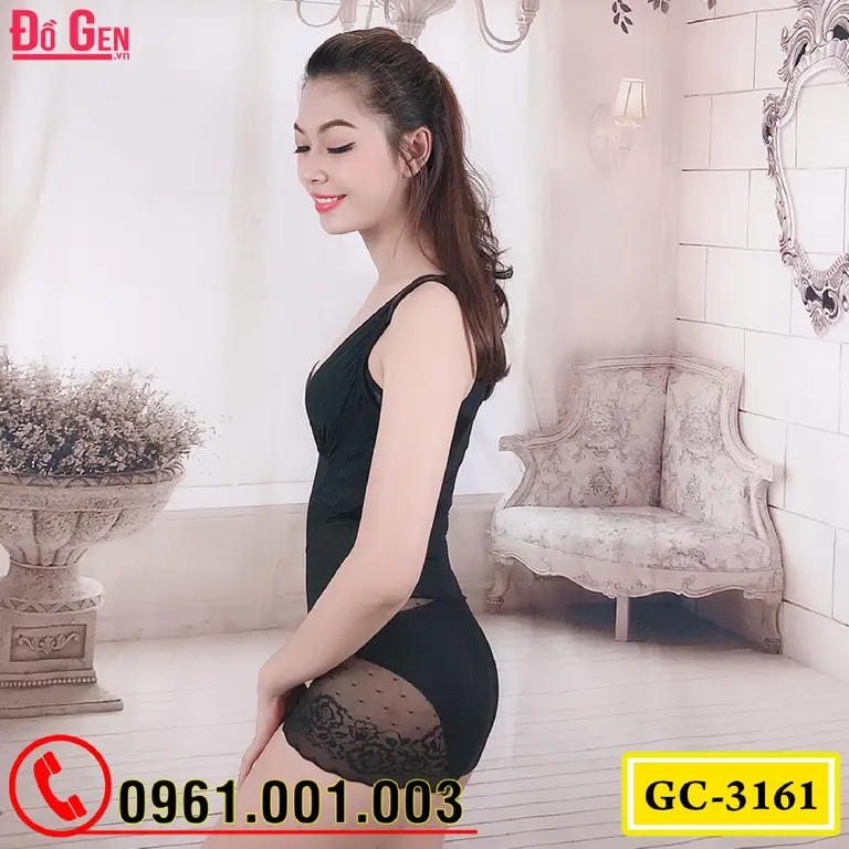 Đồ Lót Gen Định Hình Liền Thân Cao Cấp Thu Nhỏ Eo (Cod: GC-3161)