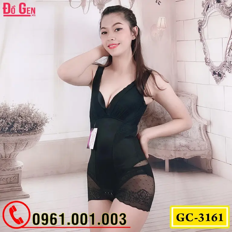 Đồ Lót Gen Định Hình Liền Thân Cao Cấp Thu Nhỏ Eo (Cod: GC-3161)