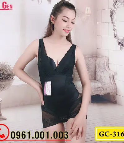 Đồ Lót Gen Định Hình Liền Thân Cao Cấp Thu Nhỏ Eo (Cod: GC-3161)