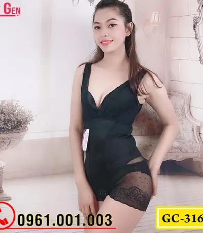 Đồ Lót Gen Định Hình Liền Thân Cao Cấp Thu Nhỏ Eo (Cod: GC-3161)