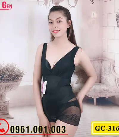 Đồ Lót Gen Định Hình Liền Thân Cao Cấp Thu Nhỏ Eo (Cod: GC-3161)