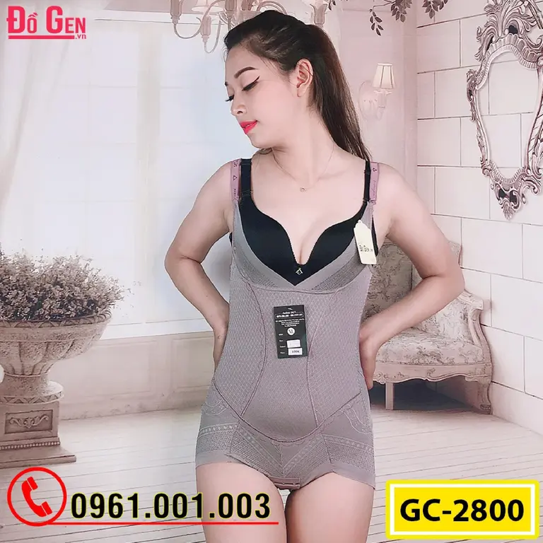 Bộ Đồ Lót Gen Định Hình - Gen Nịt Bụng Cao Cấp (Cod: GC-2800)