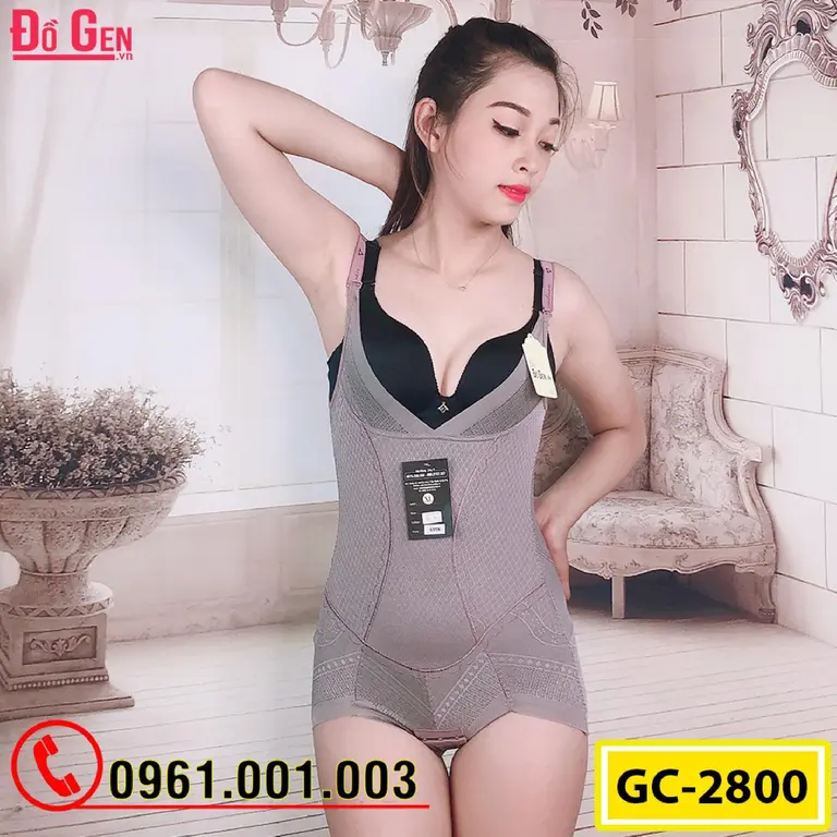 Bộ Đồ Lót Gen Định Hình - Gen Nịt Bụng Cao Cấp (Cod: GC-2800)